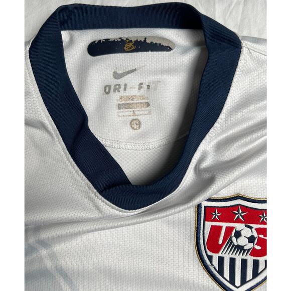 Nike US National Soccer Team Men's Jersey Size Large 11/12 White Kit - Picture 8 of 9